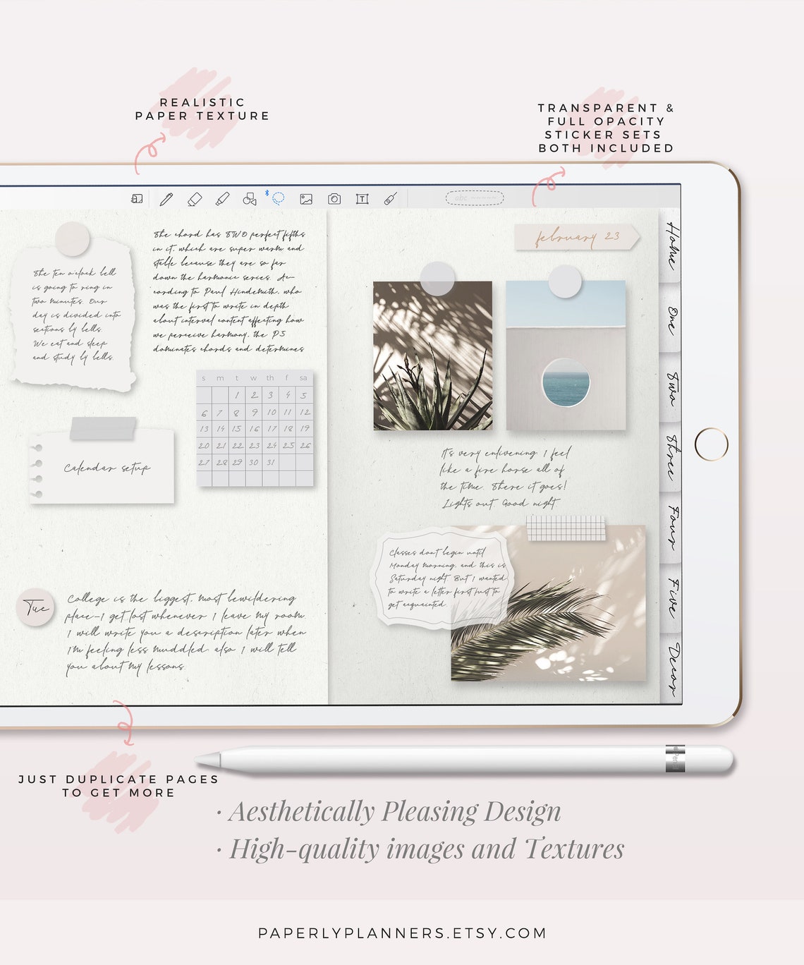 RUSTIC BLACK Digital Bullet Journal Kit | Digital Planner, iPad ...