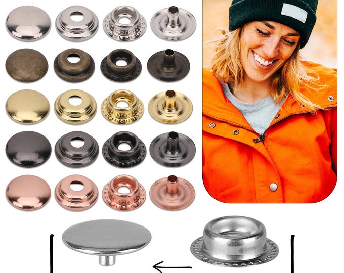 Rivets Copper Rivets Double Cap Rivets Medium Rivets Etsy