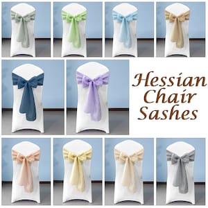 Linen Chair Sash -  Australia