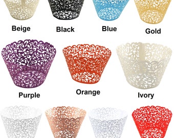 Cupcake Wrappers Etsy