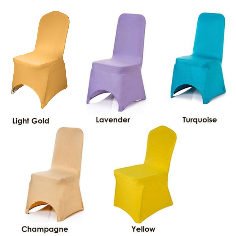 Spandex Chair Cover Stretch Fabric Removable Washable | Etsy