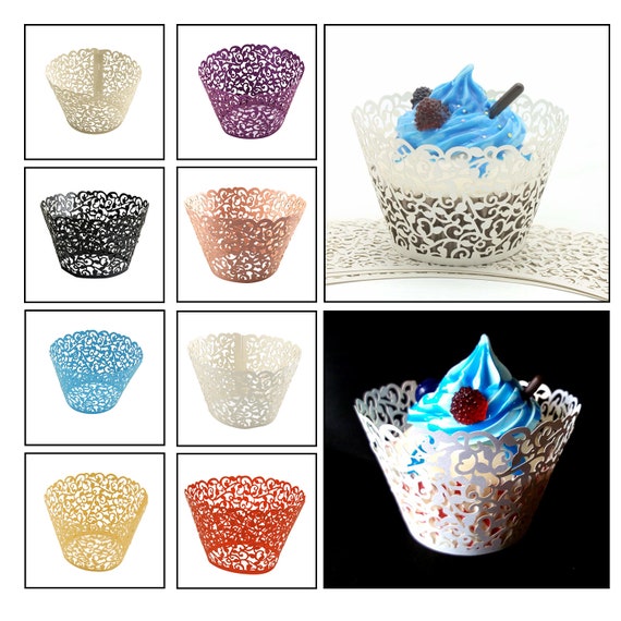 Baking Paper Cups, Cupcake Muffin Liners Wrappers Baking Cups