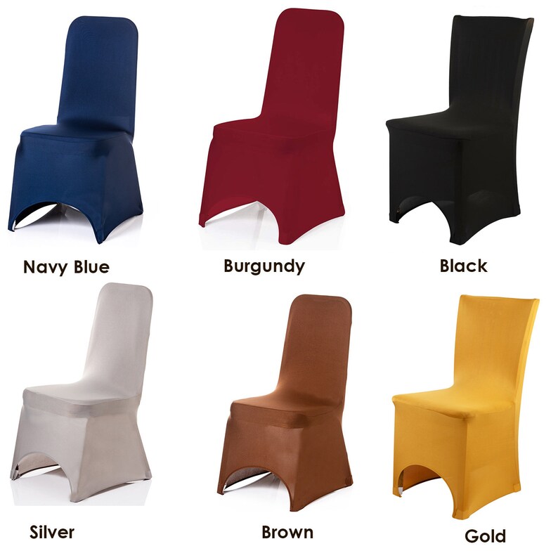 Spandex Chair Cover Stretch Fabric Removable Washable Etsy