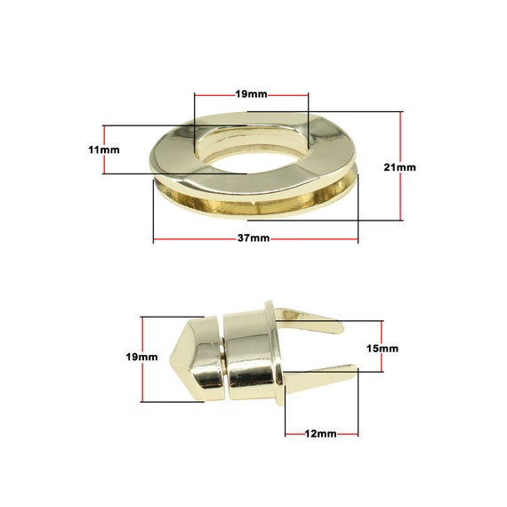 Trimming Shop Oval Shape Twist and Turn Lock Gold Clasp Lock Closures for Bag closer Handbags DIY Projects 21mm x 37mm Clutches Bags Purse 1pc Trimming Shop Oval Shape Twist and Turn Lock Gold Clasp Lock Closures for Bag closer Handbags DIY Projects 21mm x 37mm Clutches Bags Purse 1pc