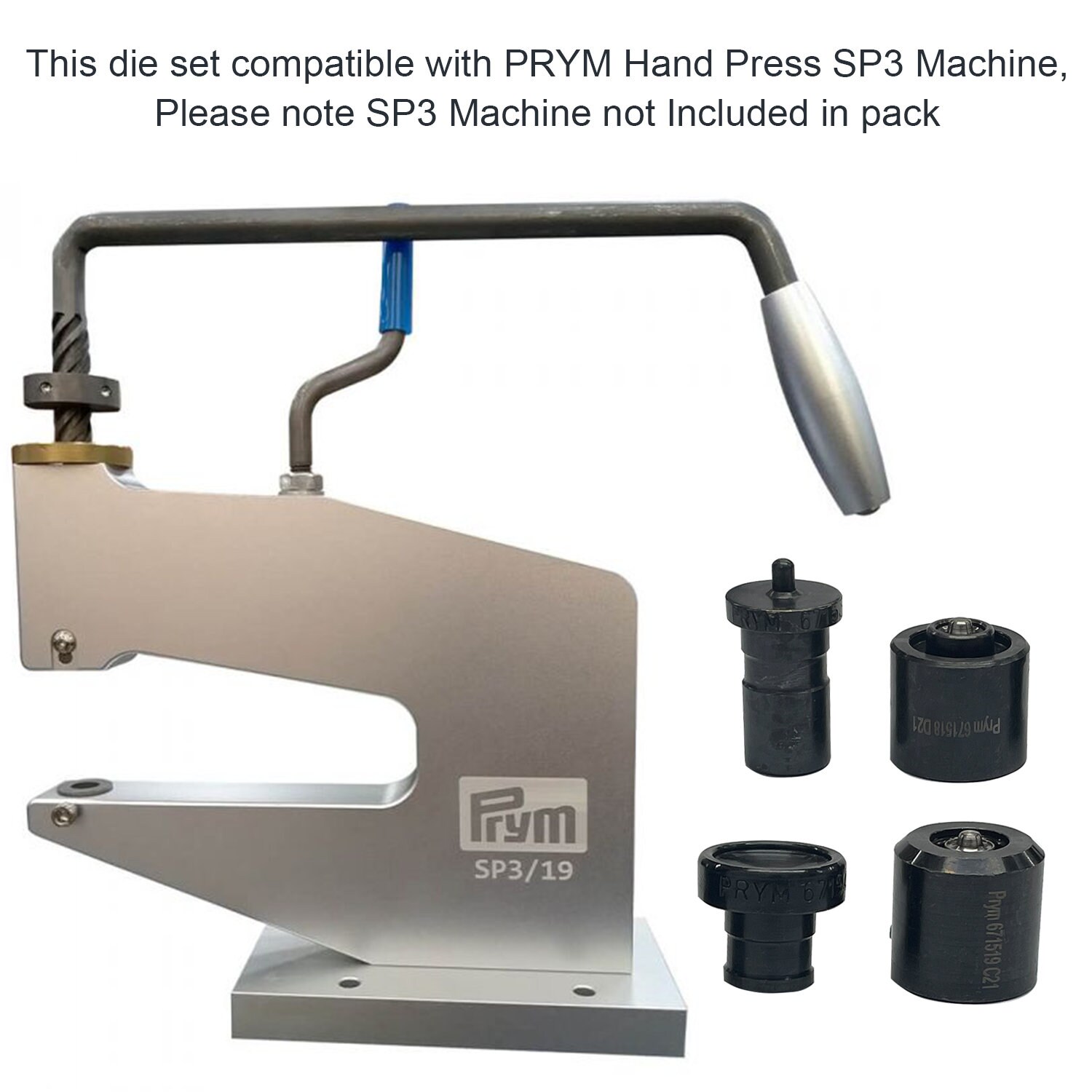 15mm PRYM 4Part Press Stud Die Set For SP3 Hand Press Machine Etsy