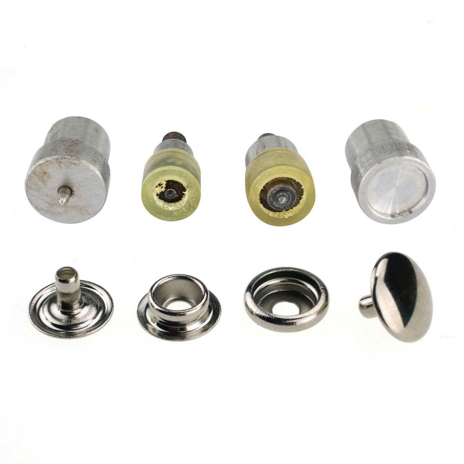 12.5mm17mm Press Stud Setting Tool Dies 4Parts Set W/O Green Etsy