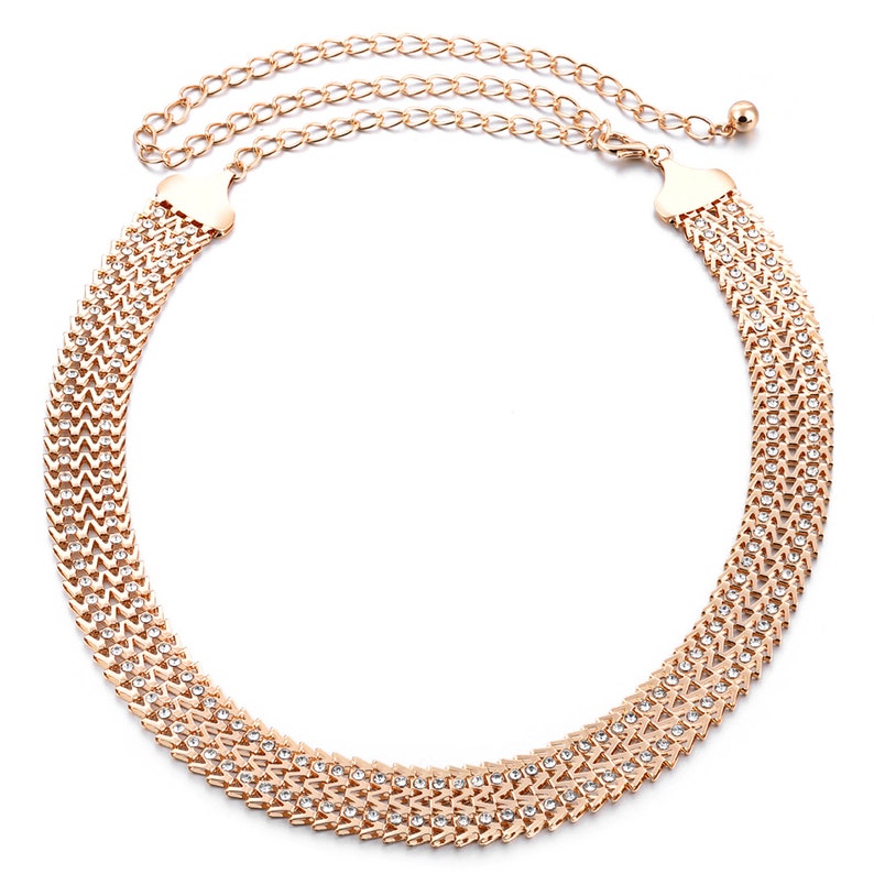 Women's Gold Waist Chain Belt With Adjustable Stylish Etsy