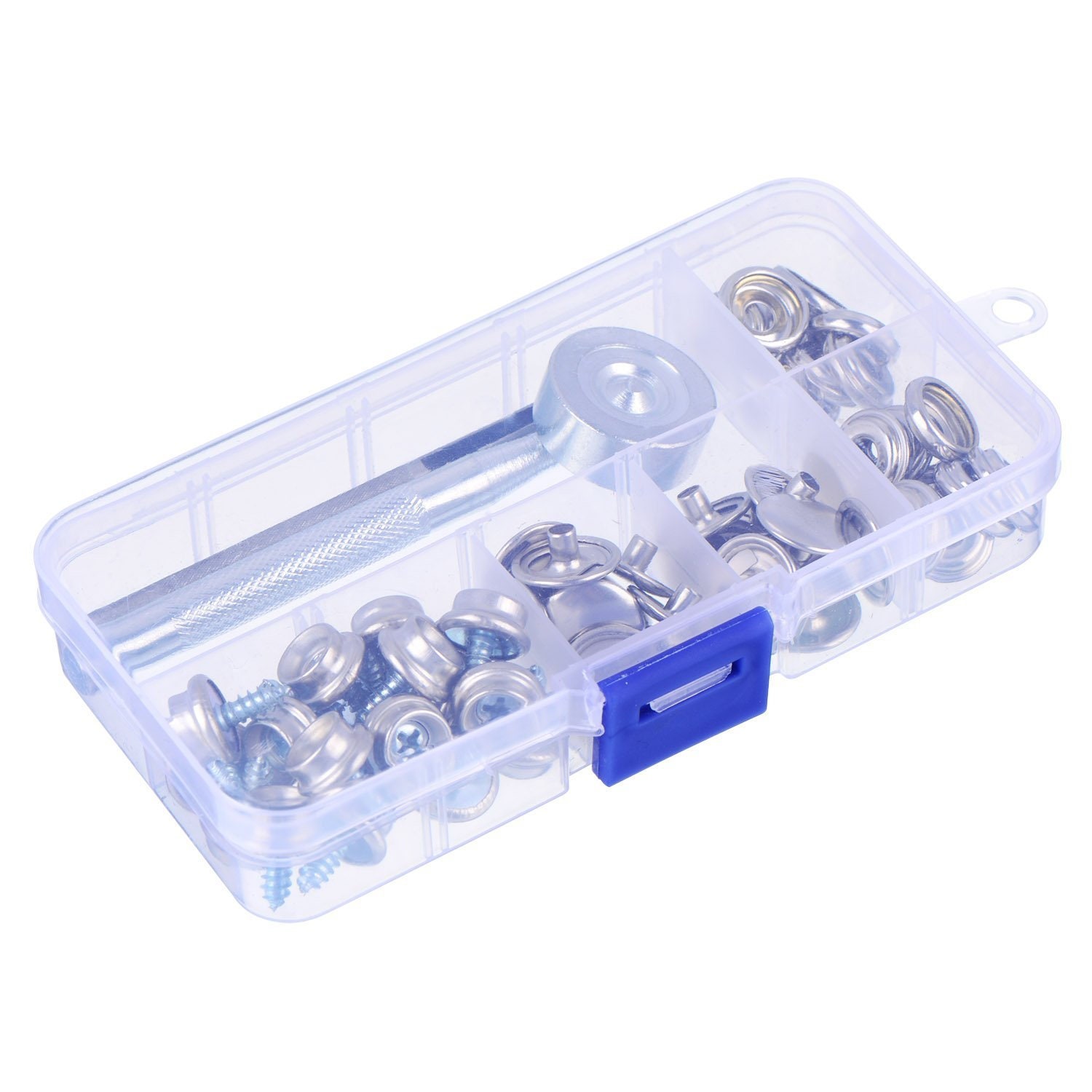 15mm Silver Heavy Duty Press Studs Snap Fasteners With Screw 3 Etsy