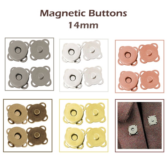 14/19/25mm Jeans Buttons DIY for Leather Craft Coats Trousers Handbags  10-100pcs