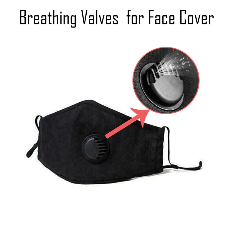 Breathable Filter Valves for Face Mask Exhaust Valves for Etsy UK