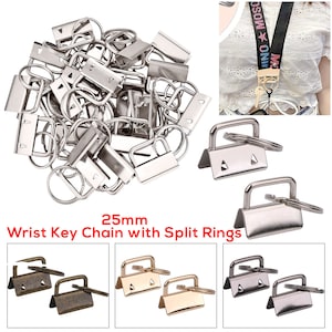 Key Fob Hardware Wristlet Set Wrist Key Chain