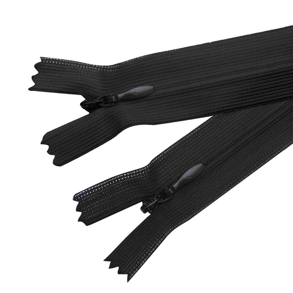 Invisible Nylon Zip Zipper Concealed Closed End Sewing Zipper Etsy