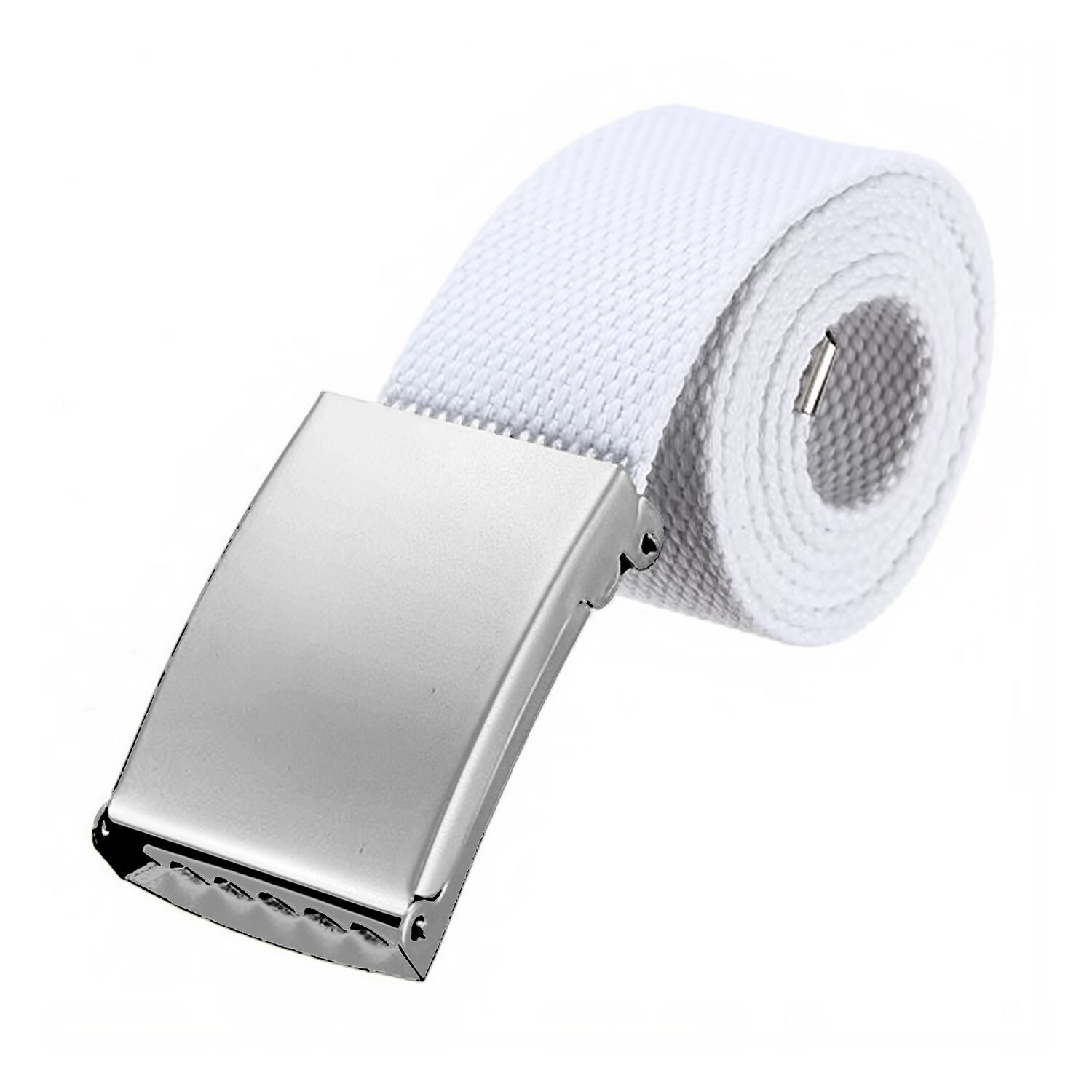 Unisex Webbing Belt Webbed Canvas Strap 