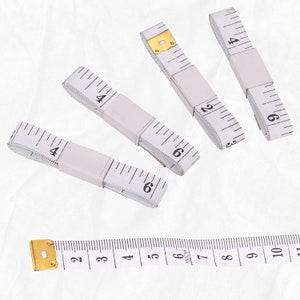 Sewing Tape Measure, Medical Body Cloth Tailor Craft Dieting Measuring  Tape, 60 Inch/1.5M Dual Sided Retractable Ruler with Push Button Round(1  Pack, Brown)