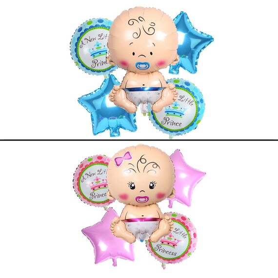 Baby Shower Foil Helium Balloon Boy Girls Christening Birthday Party Decorations