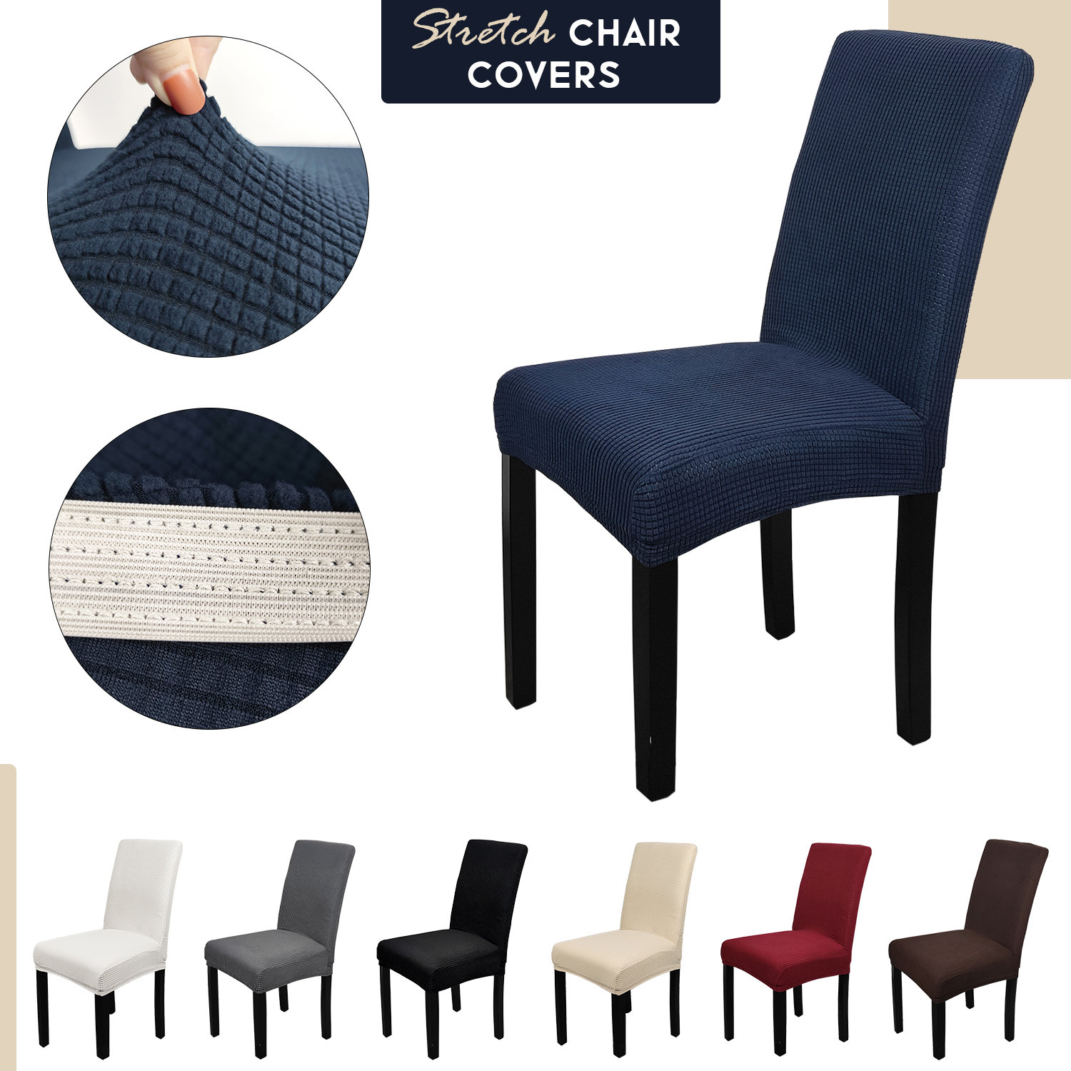 Set of 4 Chair Covers for Moving and Storage 