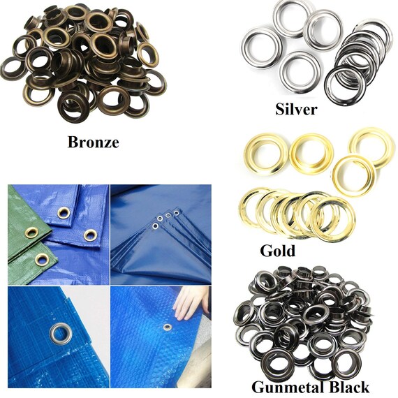 50pcs 14mm 20mm Iron Eyelets Grommets Washers Diy Pool Etsy