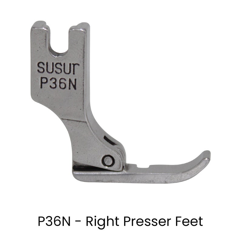 Ensemble de pieds presseurs pour machines à coudre industrielles standard, pied presseur Susur authentique, compatible avec Brother, Singer Right Presser Feet