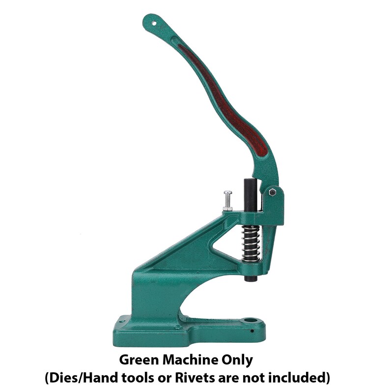 Hand Press Green Machine for Press Studs Eyelets/grommet Etsy UK