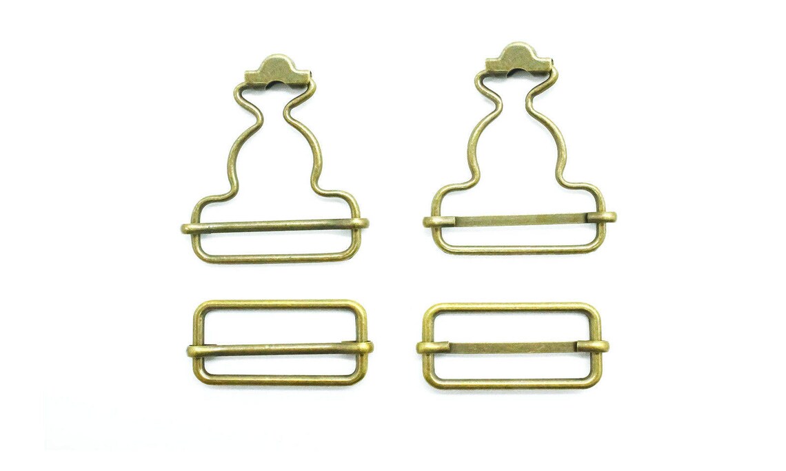 35mm Bronze Dungaree Buckles With Rectangle Buckle for Etsy UK