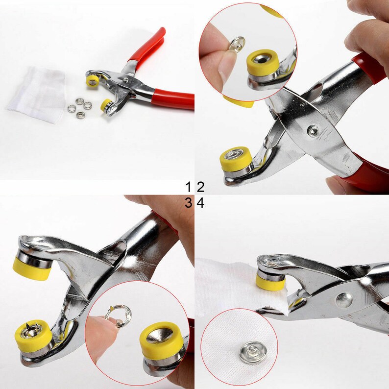 PRYM Snap Poppers Fasteners With/without Fixing Plier for Baby Etsy UK