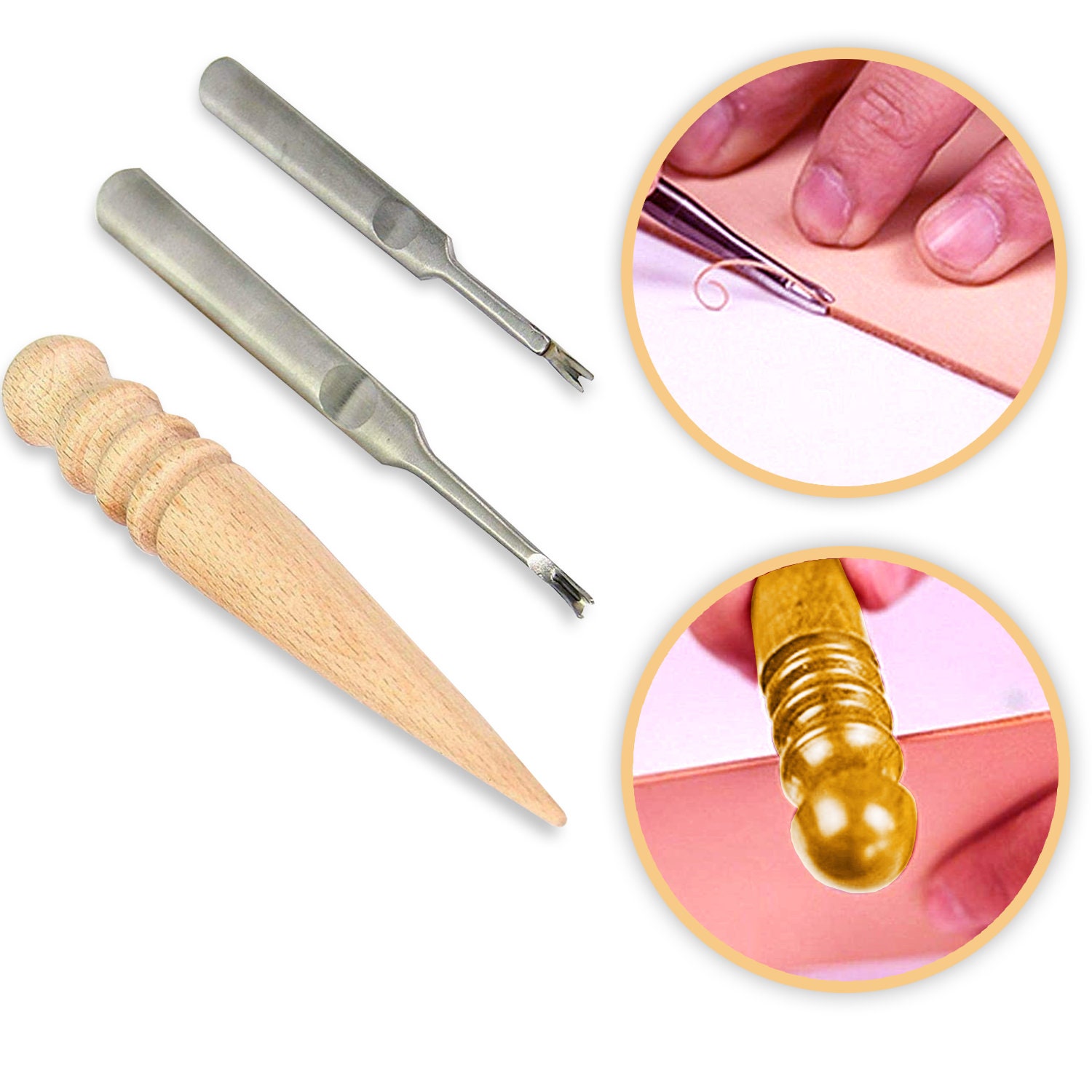 Luxury leather craft tool kit for Hand Stitching – Hands of Tym