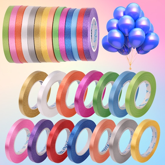 Curling Ribbon Metallic Balloon Ribbon Christmas Ribbons for Gift