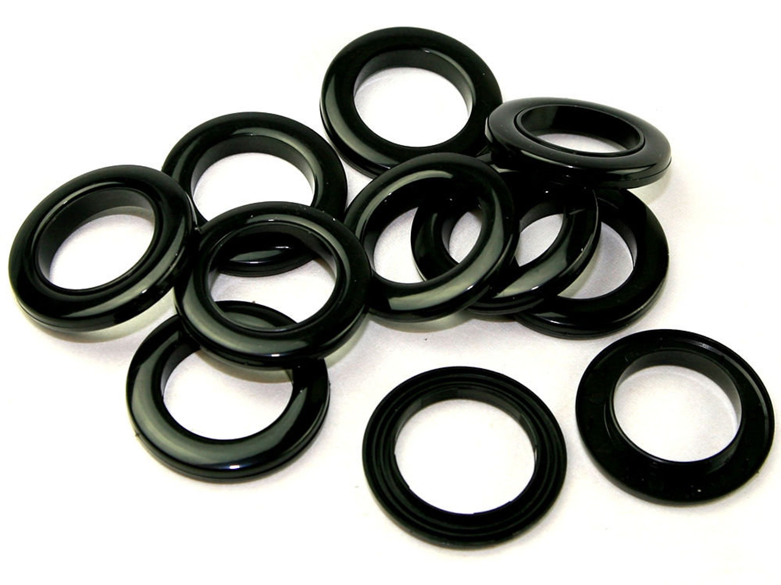 10 X 42mm Plastic Curtain Eyelets and Rings Clips Grommets Etsy UK