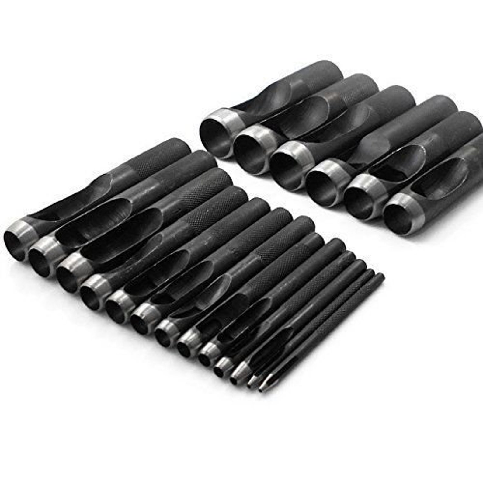 Black Hollow Hole Punch Heavy Duty Tool for Wood Leather Etsy UK