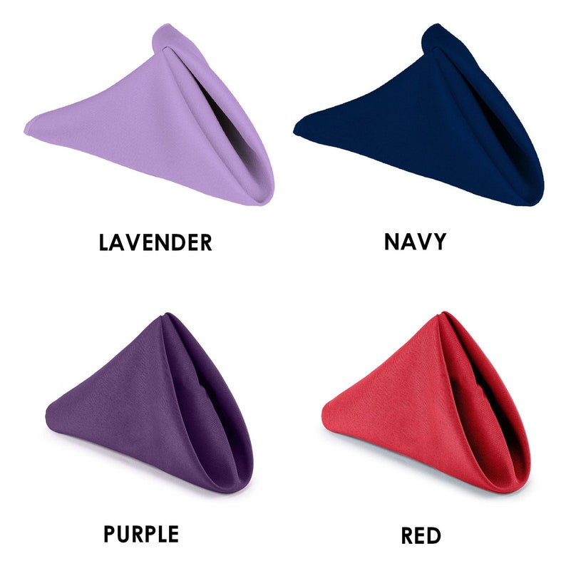 Polyester Table Napkin 20 x 20 For Dining Etsy