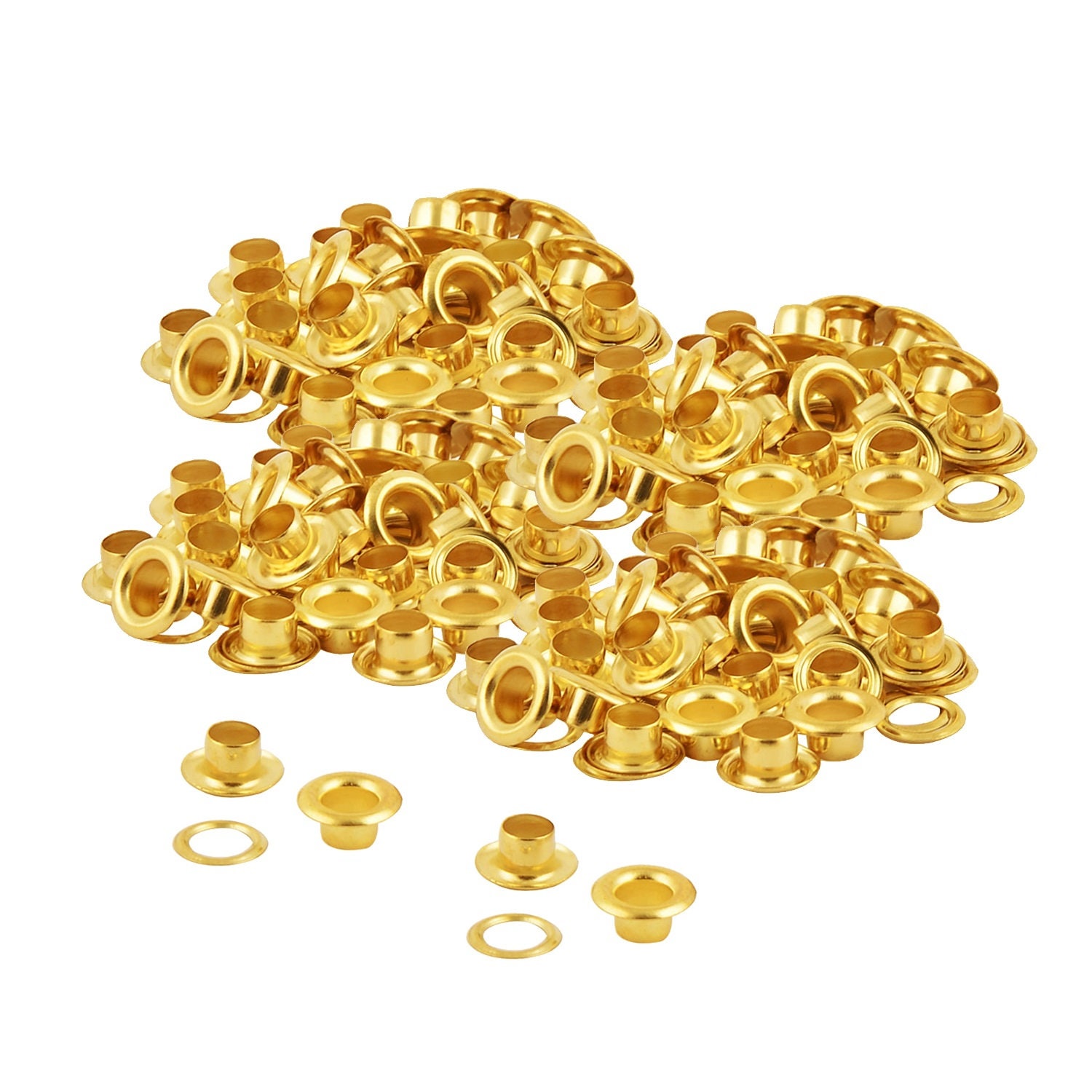 Eyelets With Washers Brass Grommets Leather Craft Purse Etsy UK