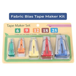 Bias Tape Maker - Multiple Sizes