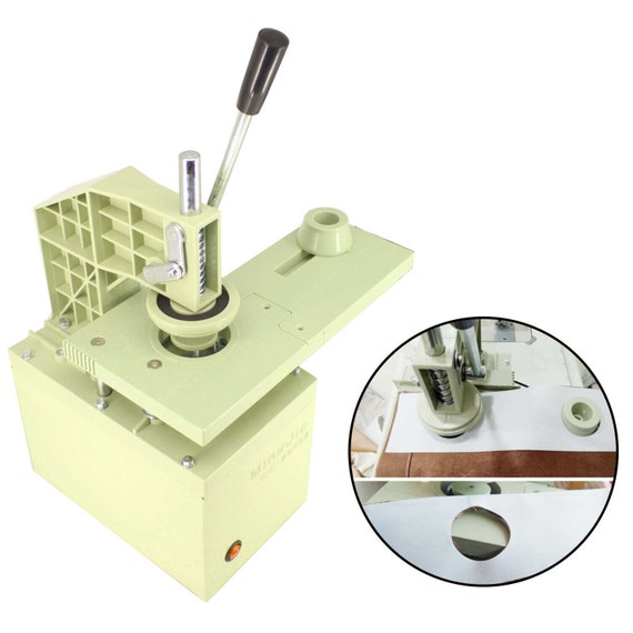 Electric Hole Punch Machine for Making Holes in Curtain Tape, Punching Tool  Equipment With 48mm and 53mm Hole Cutter Mold for DIY Projects 