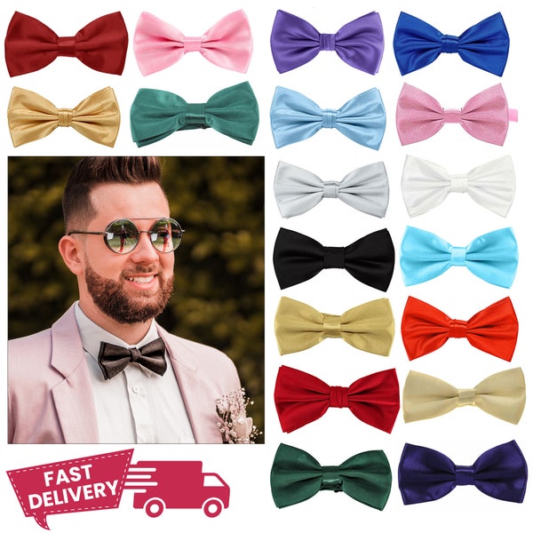 Mens Bow Tie Etsy