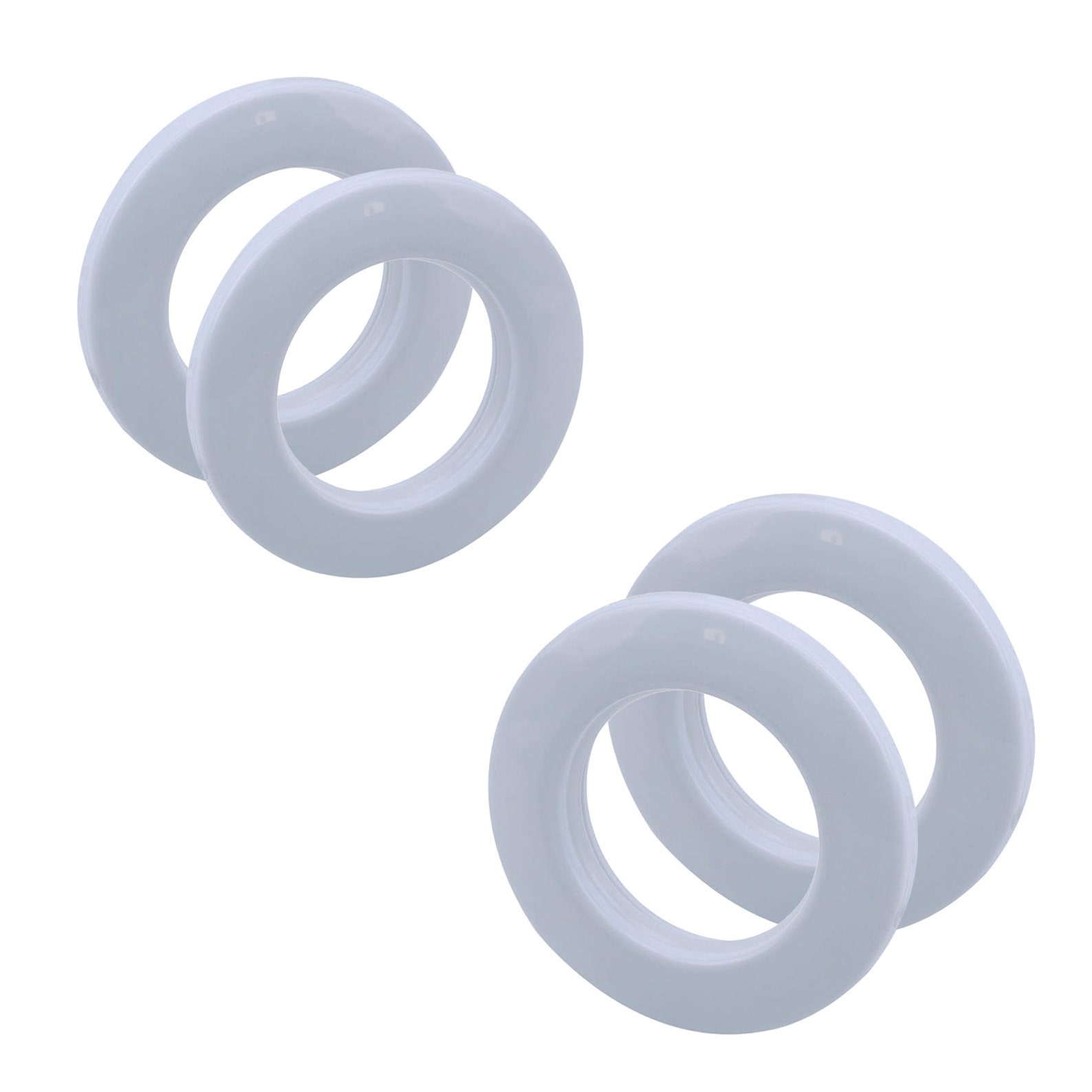 10 X 42mm Plastic Curtain Eyelets and Rings Clips Grommets Etsy UK
