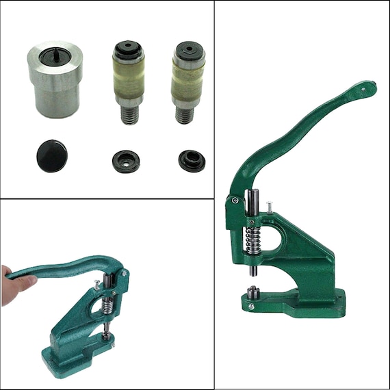 Press Studs Sizes T3 T5 Poppers FastenersUniversal Green Machine KAM
