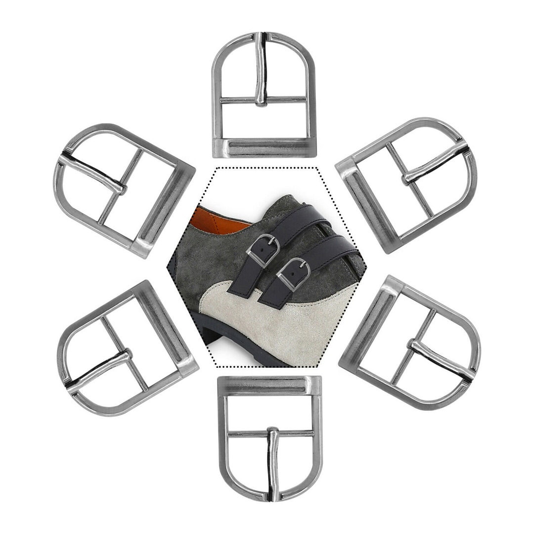 Metal Shoe Buckle Single Prong Strap Adjuster for Shoes Etsy