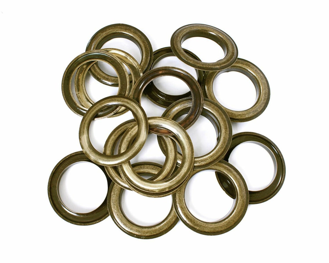 40mm Eyelets Rings With Washers Brass Round Grommets Perfect Etsy