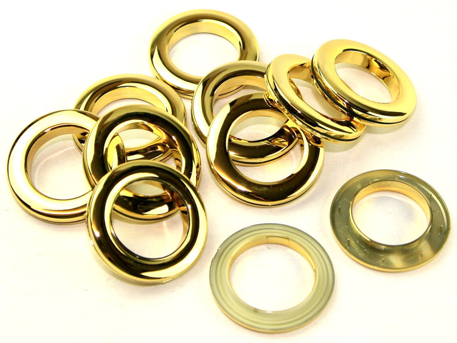 10 X 42mm Plastic Curtain Eyelets and Rings Clips Grommets Etsy UK