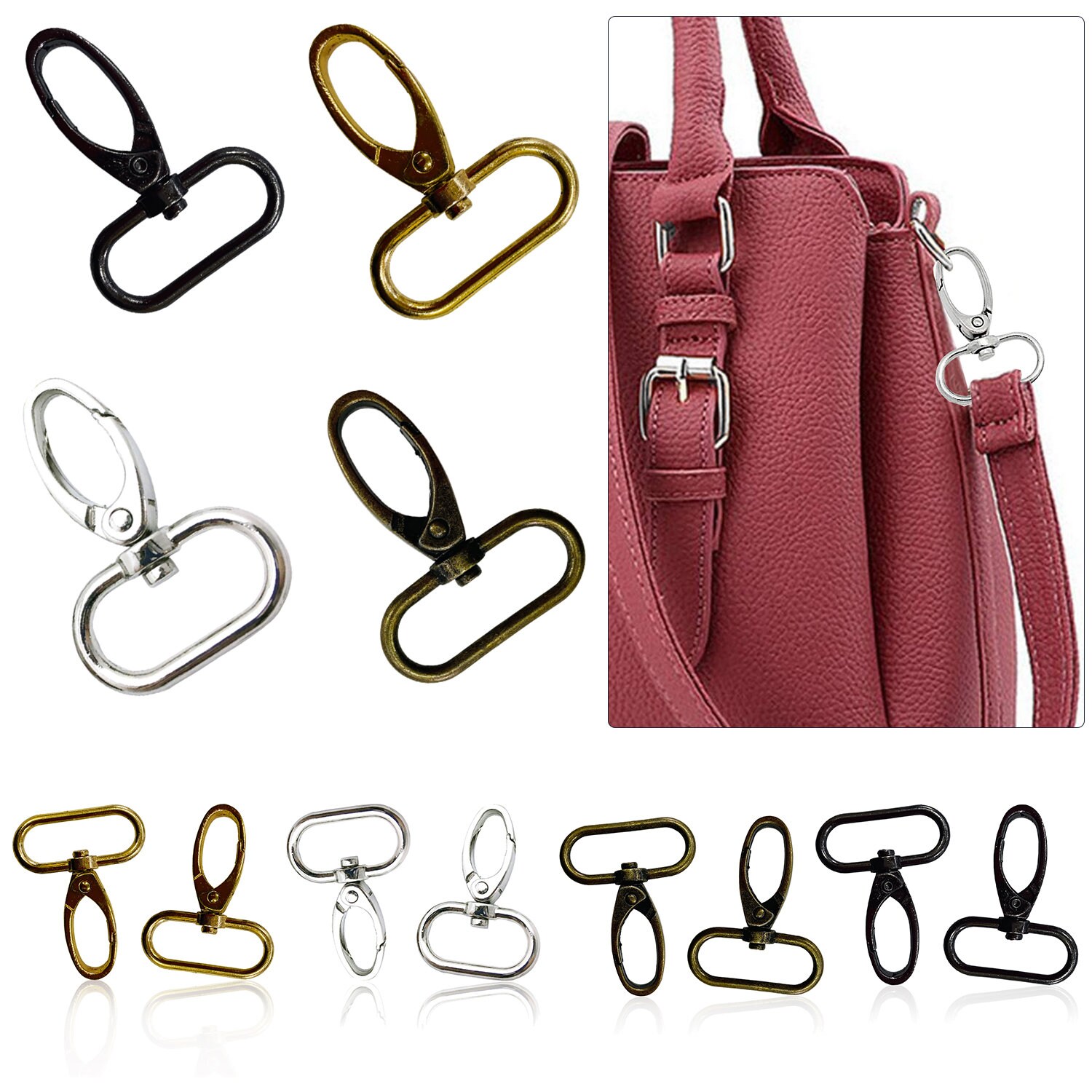 32mm Bag Hook Slide Trigger Buckle Snap Hooks For Backpack Etsy