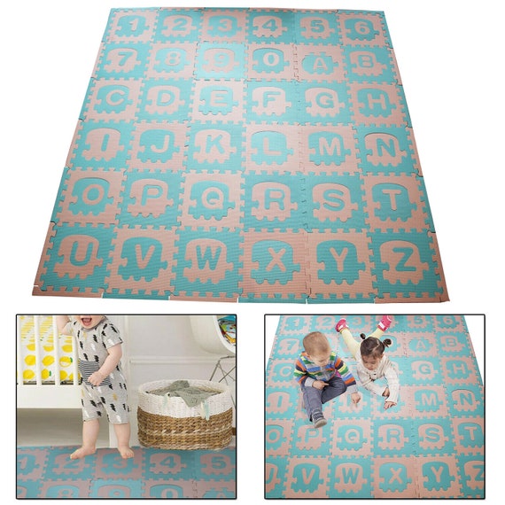 large alphabet play mat