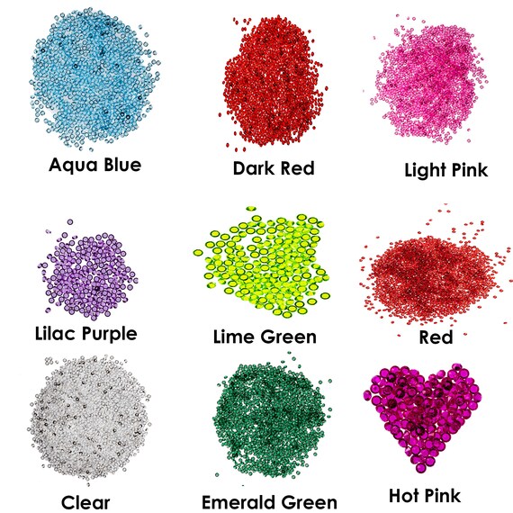 6mm Wedding Diamantes Confetti Table Scatter