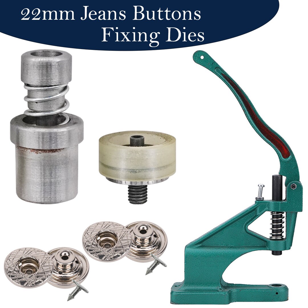 22mm KAM Jean Buttons Fixing Dies Set for Universal Green Hand - Etsy