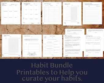 Printable Habit Bundle