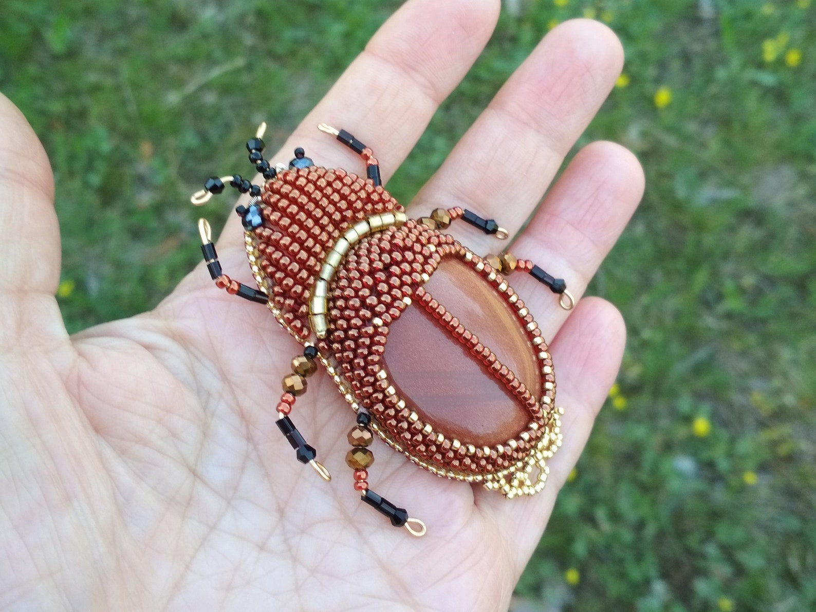 Meerkat Insect Jewelry Exclusive Vintage Insect Beetle Jewelry Etsy