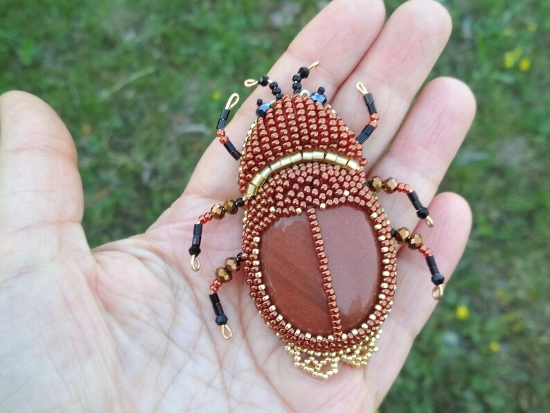 Meerkat Insect Jewelry Exclusive Vintage Insect Beetle Jewelry Etsy