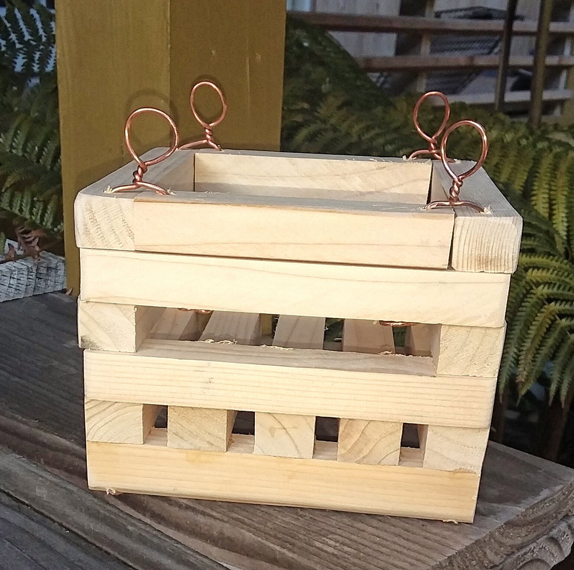 Rustic Redwood Orchid Boxes/baskets. Con Heart Redwood. Etsy UK