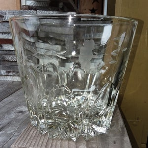 Crystal Ice Bucket. Bleikristall von Princess House. Um 1970.