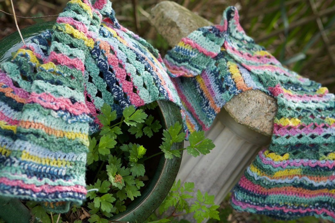 colourful woven shawl