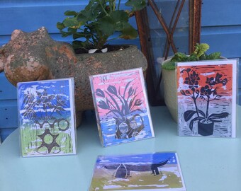 Selection of 4 Greetings Cards by Jo Booth -Set A